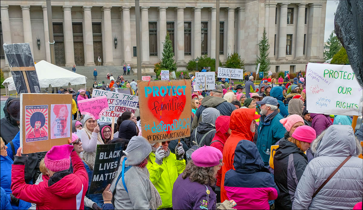 Women+ March on Olympia – 2018 Rally