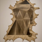 Acrylic and graphite on deer hide 64 x 52 in (162.56 x 132.08 cm) Collection of The Museum of Fine Arts, Boston, Massachusetts